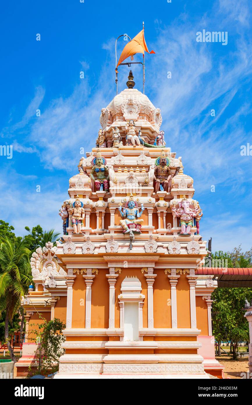 Alayam tiruchendur Murugan Tempel in Batticaloa ist eine Tamil Hindu Tempel in Batticaloa, Sri Lanka Stockfoto