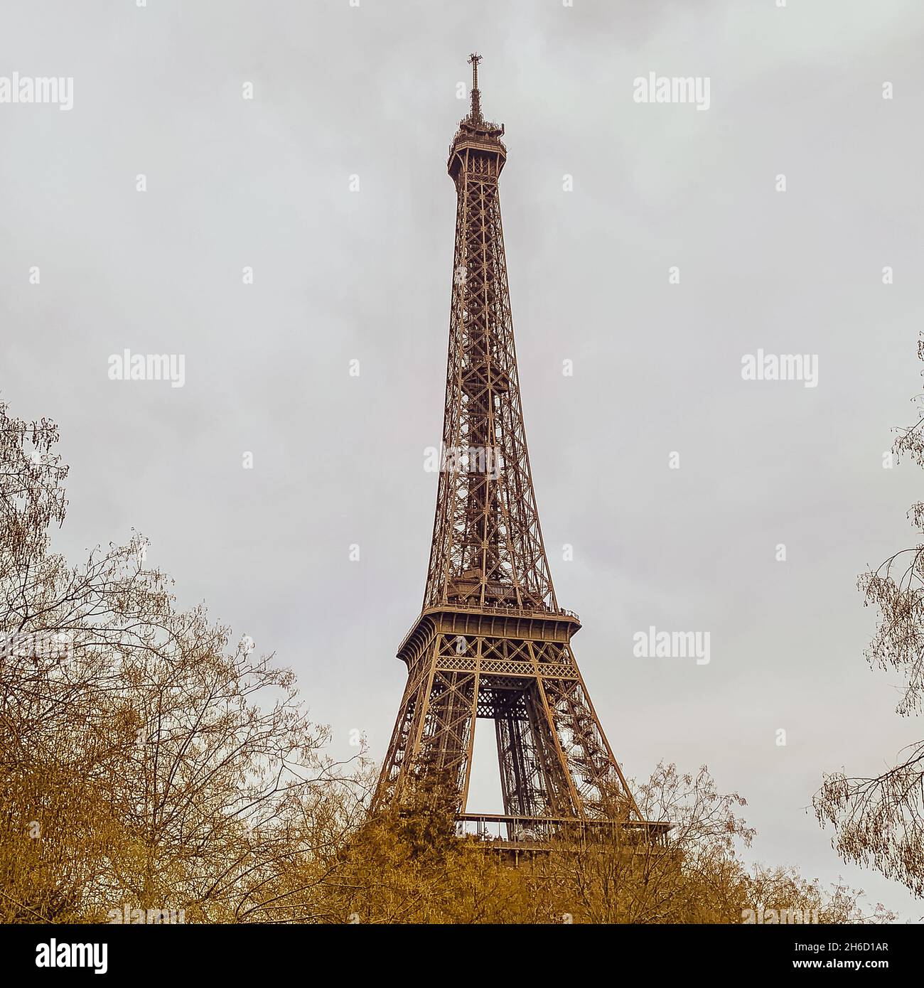 Eiffelturm in Paris, Frankreich Stockfoto Eiffelturm in Paris, Frankreich Stockfoto