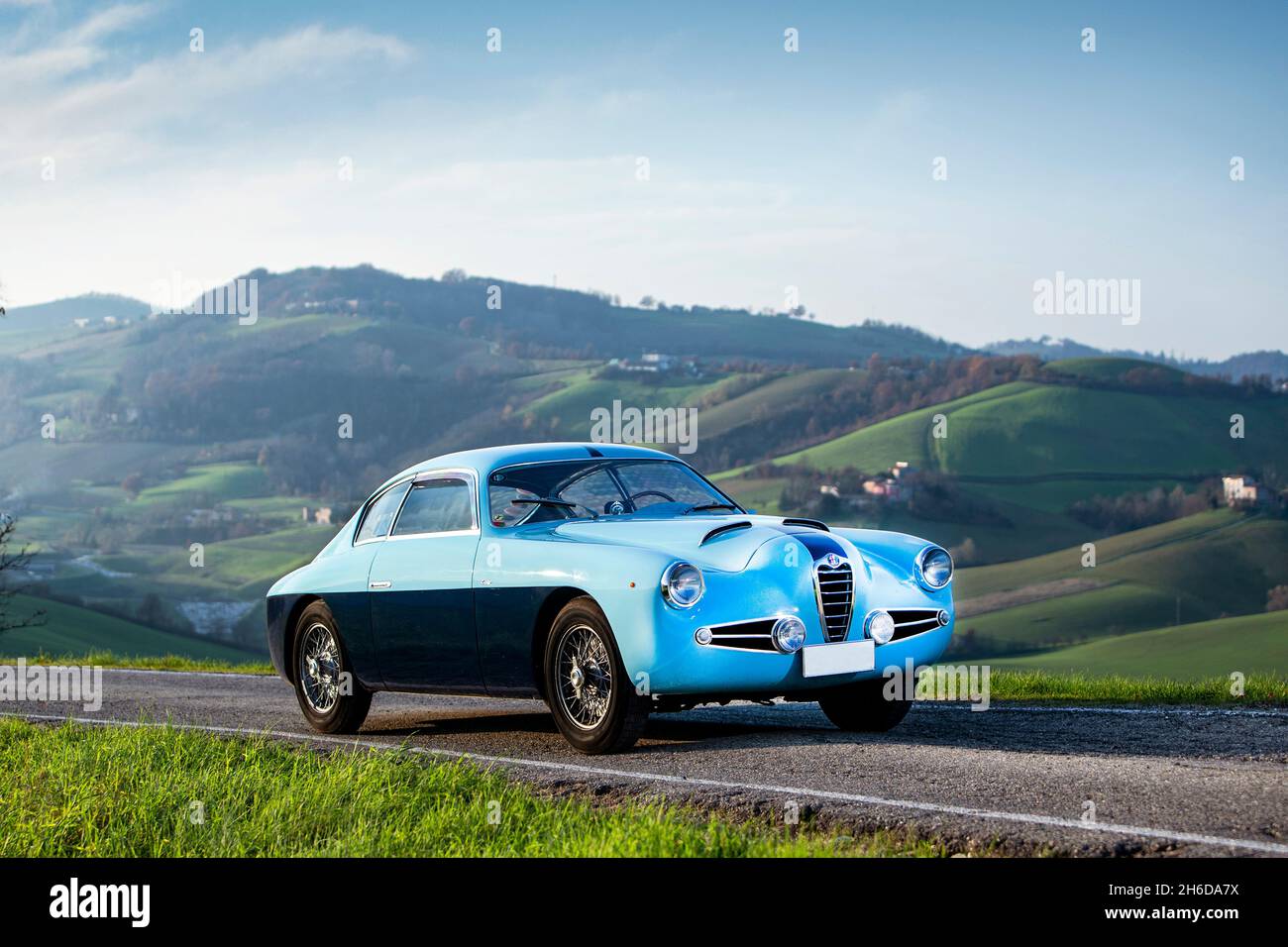 1955 Alfa Romeo 1900 SZ Coupé Zagato. Stockfoto