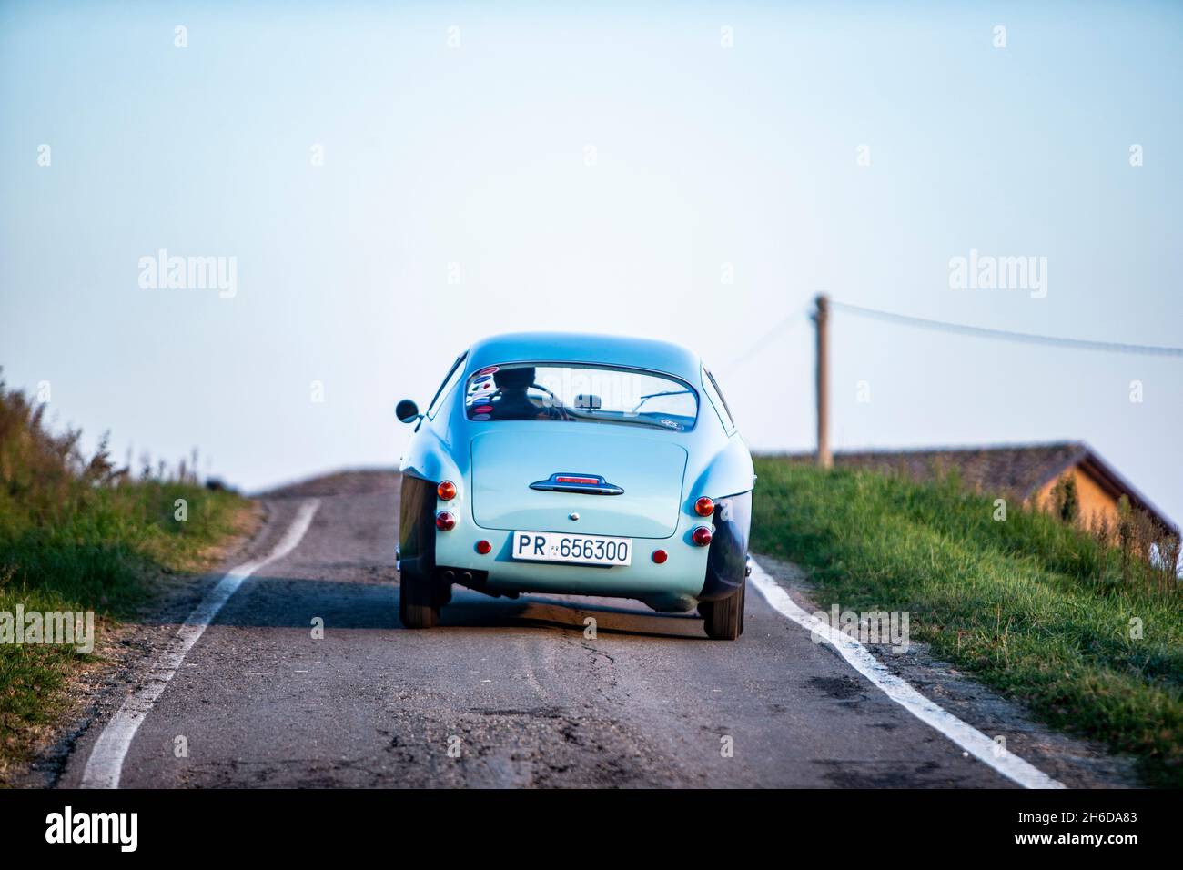 1955 Alfa Romeo 1900 SZ Coupé Zagato. Stockfoto