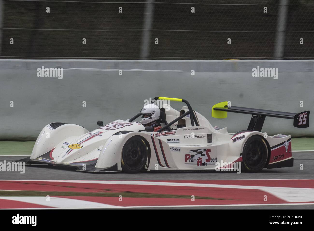 BARCELONA, SPANIEN - 09. Oktober 2021: Die V de V Endurance Series Championship 2016, Funyo-Rennwagen Stockfoto