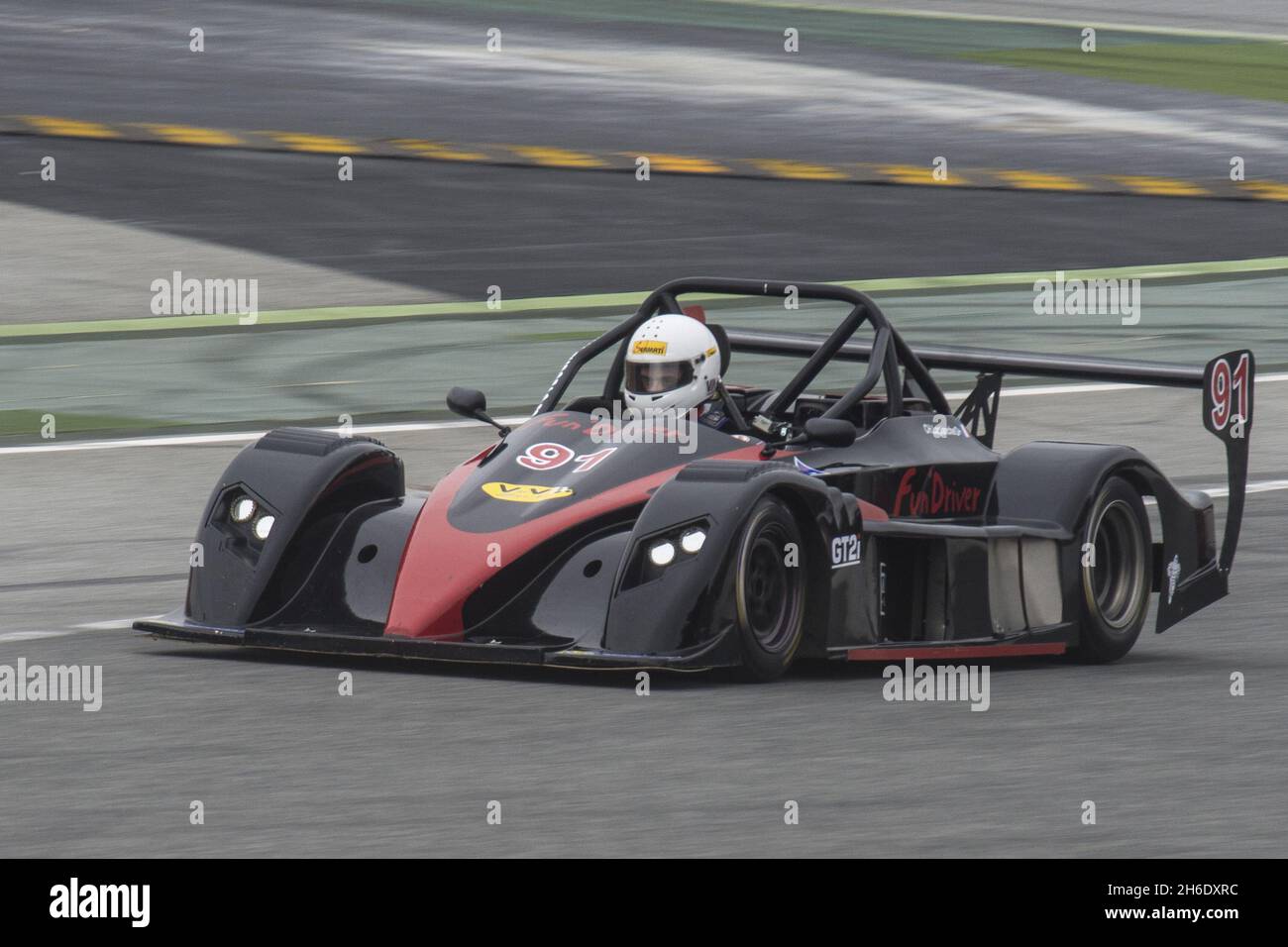 BARCELONA, SPANIEN - 09. Oktober 2021: Die V de V Endurance Series Championship 2016, Funyo-Rennwagen Stockfoto