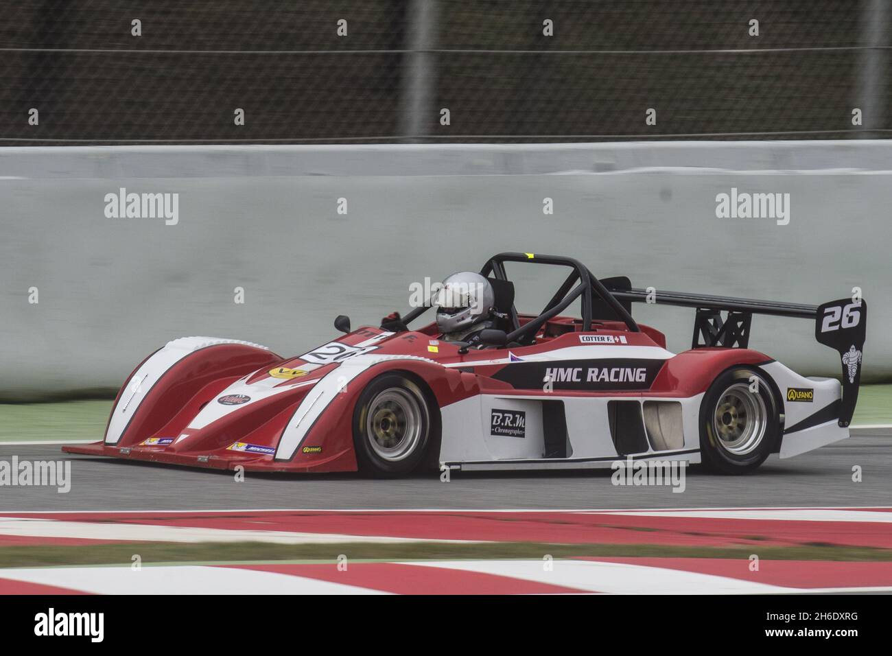BARCELONA, SPANIEN - 09. Oktober 2021: Die V de V Endurance Series Championship 2016, Funyo-Rennwagen Stockfoto