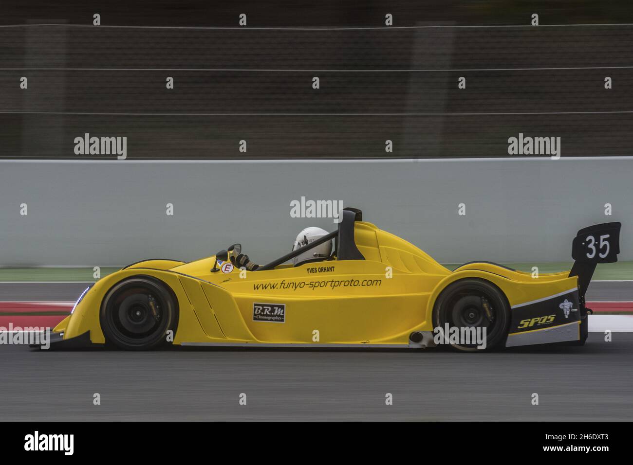 BARCELONA, SPANIEN - 09. Oktober 2021: Die V de V Endurance Series Championship 2016, Funyo-Rennwagen Stockfoto