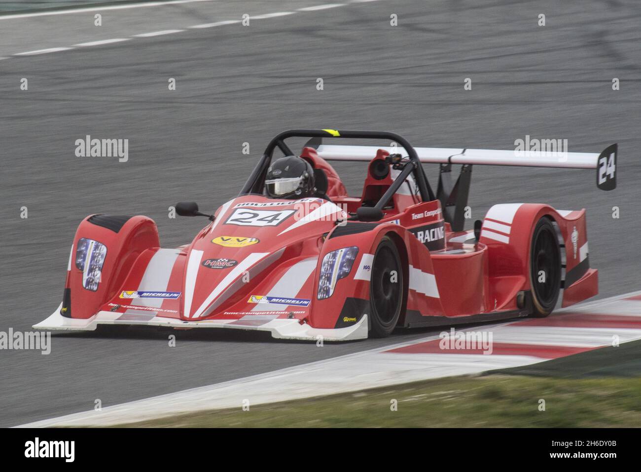 BARCELONA, SPANIEN - 09. Oktober 2021: Die V de V Endurance Series Championship 2016, Funyo-Rennwagen Stockfoto