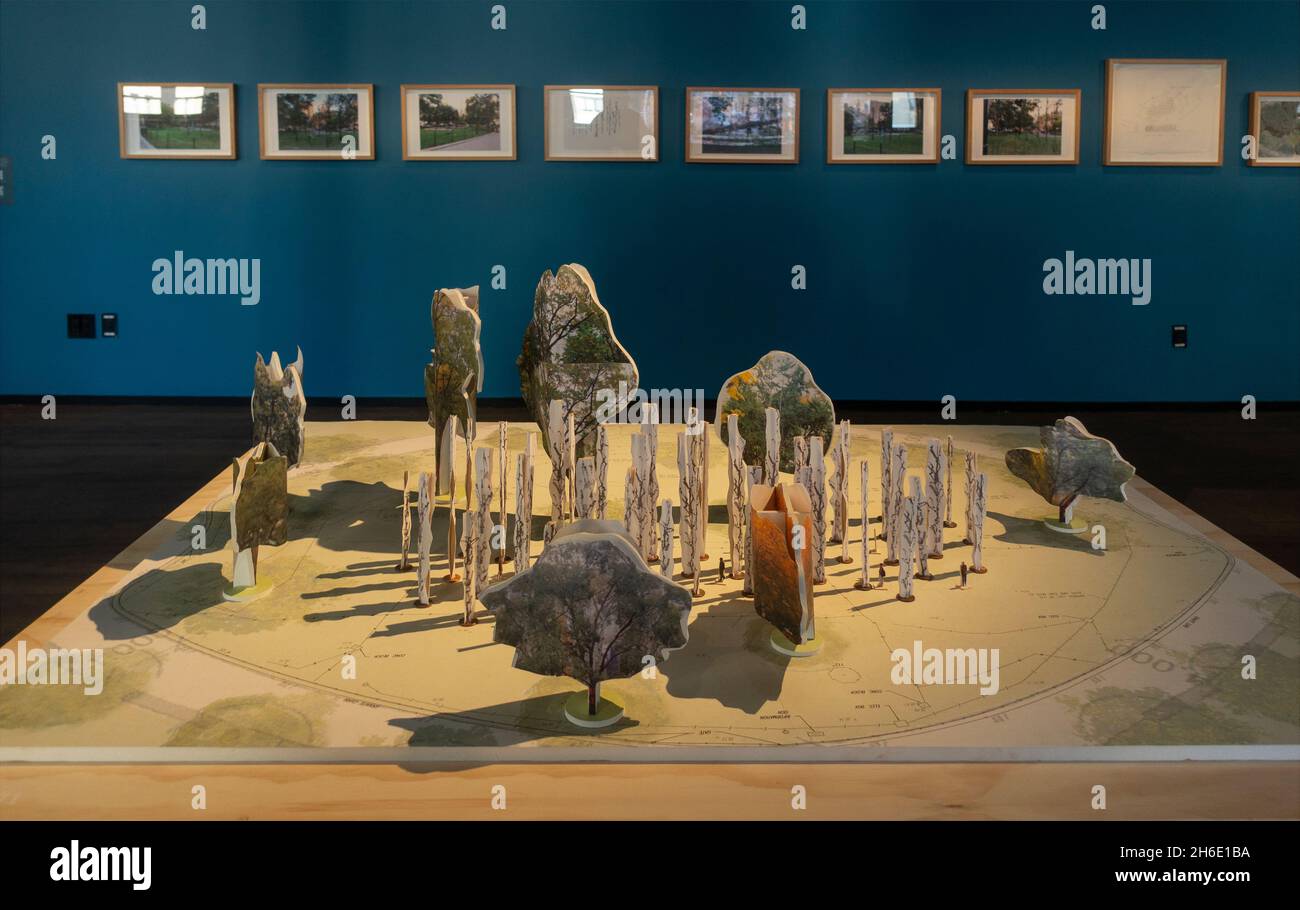 Fotoausstellung im Schwedischen Museum Fotografiska in Manhattan NYC Stockfoto