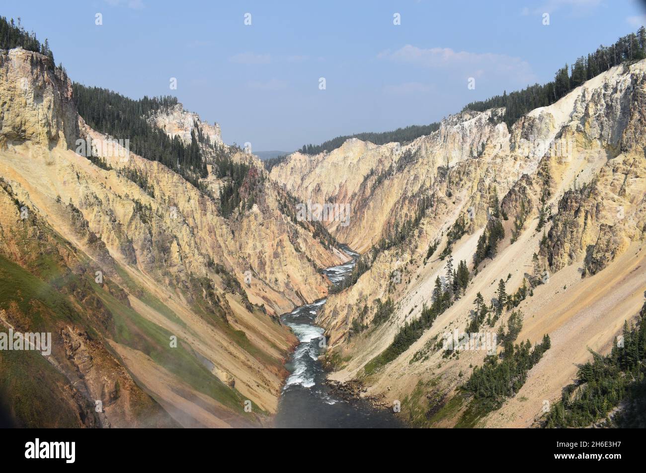 Der Grand Canyon Yellowstone Stockfoto