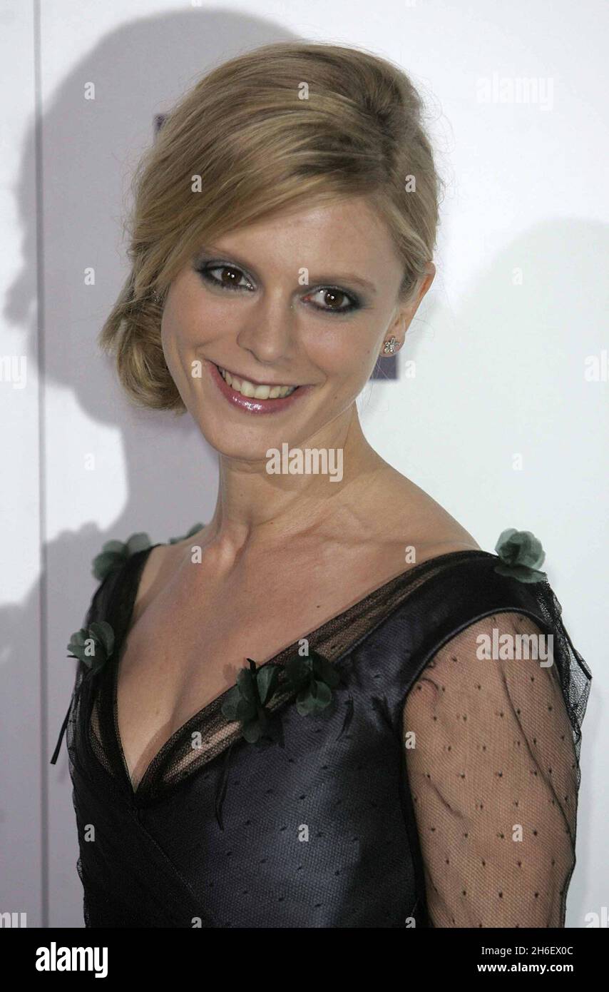 Emilia Fox bei den British Fashion Awards 2005 im Victoria and Albert Museum, London. Jeff Moore/allactiondigital.com Stockfoto
