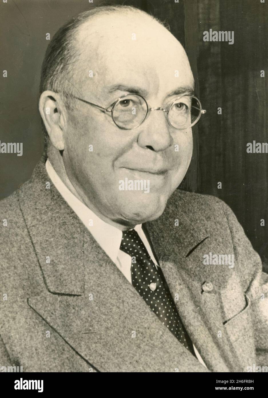Der amerikanische Diplomat Stanton Griffis, US-Botschafter in Polen, USA 1947 Stockfoto