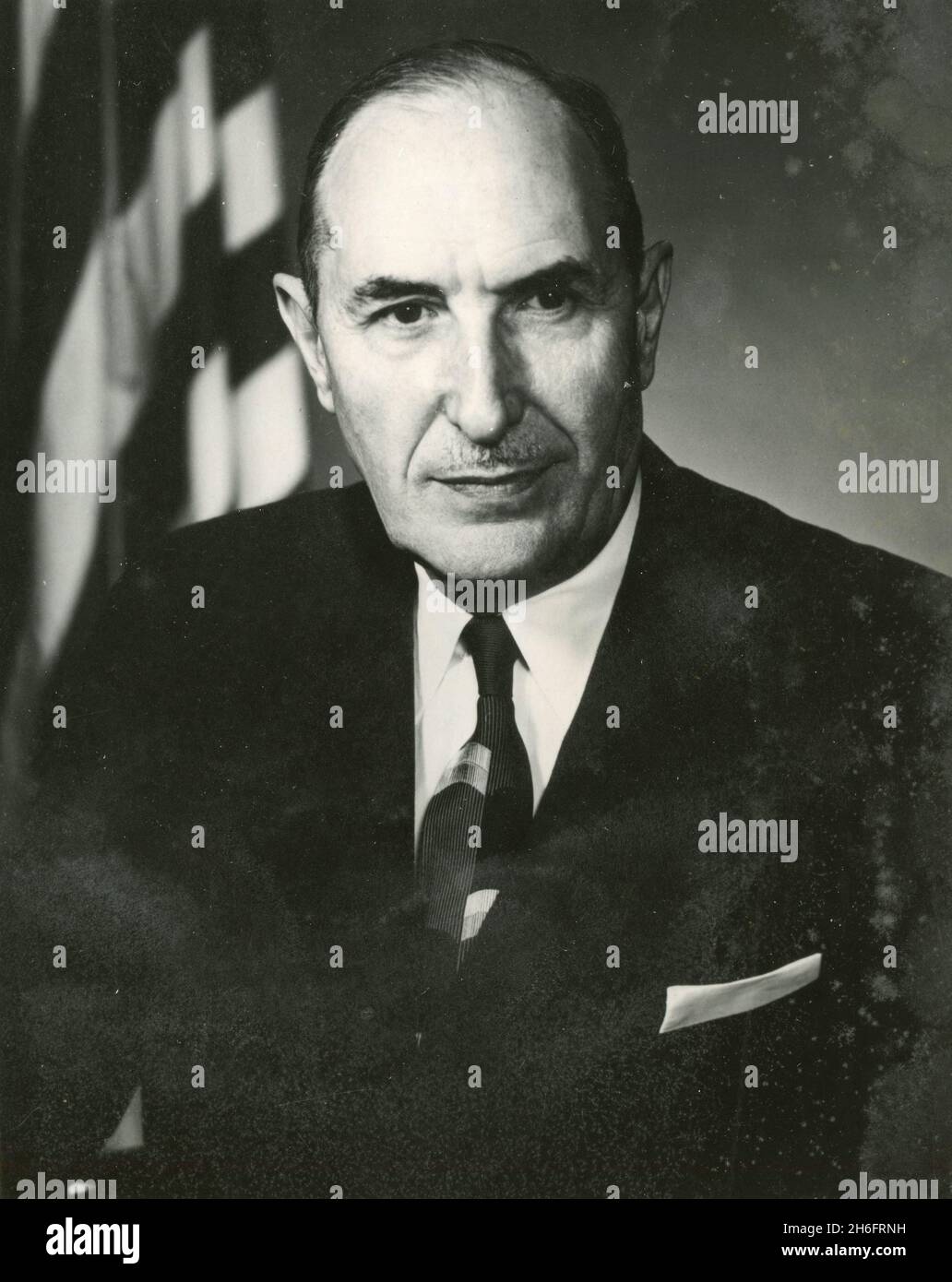 Amerikanischer Geschäftsmann und US-Minister der Marine William B. Franke, USA 1959 Stockfoto