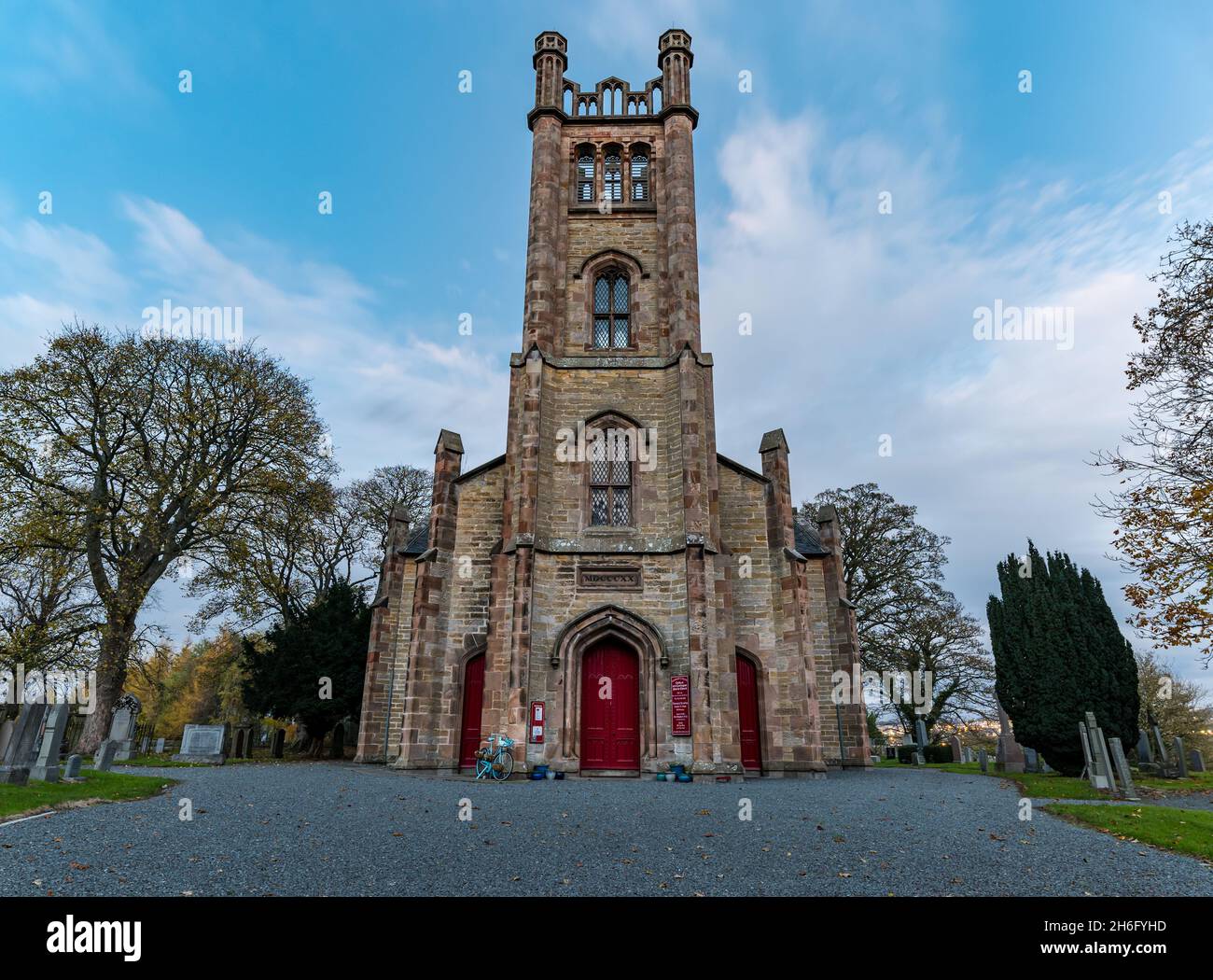 1820 Coppen and Carrington Parish Church vom schottischen Architekten Richard Crichton, Midlothian, Schottland, Großbritannien Stockfoto