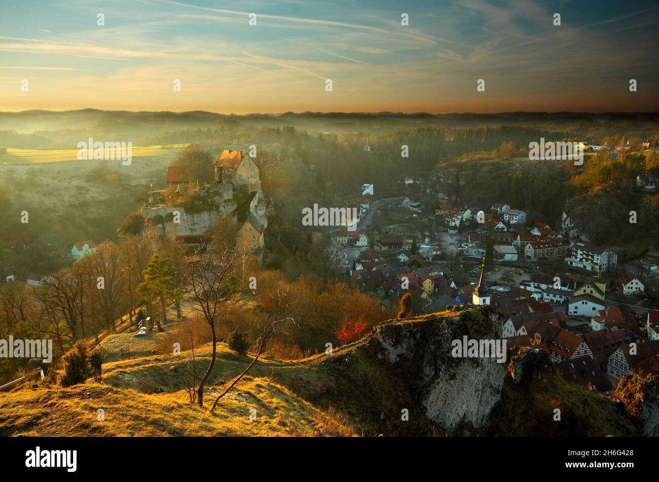 Pottenstein, Bayern, Deutschland Stockfoto