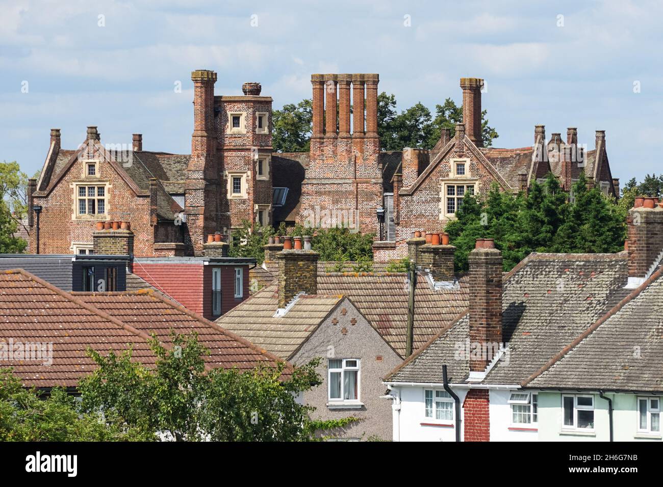 Eastbury Manor House in London Borough of Barking and Dagenham, London England Vereinigtes Königreich Großbritannien Stockfoto