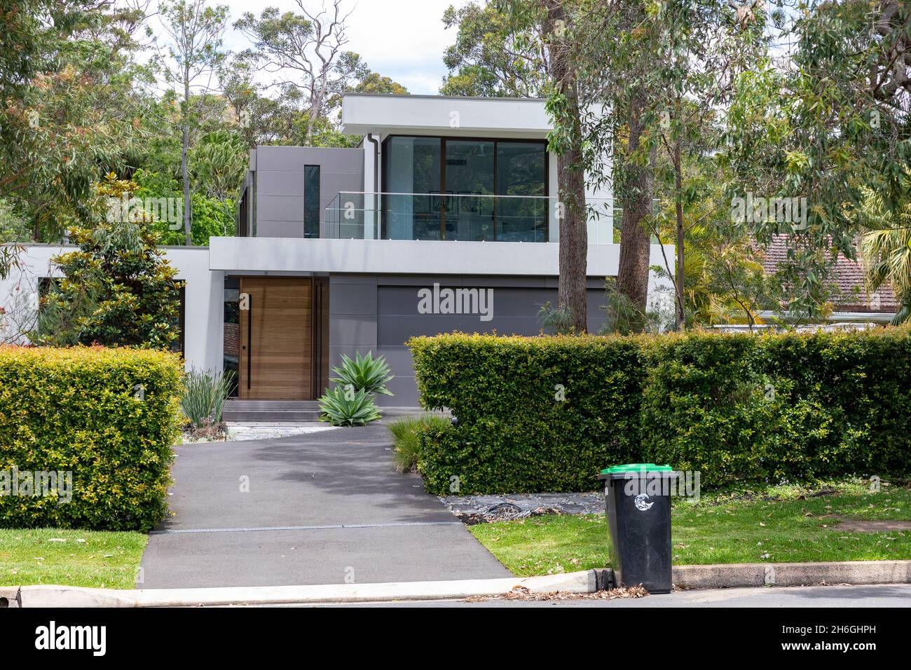 Modernes australisches Haus in Avalon Beach Sydney, freistehendes Haus