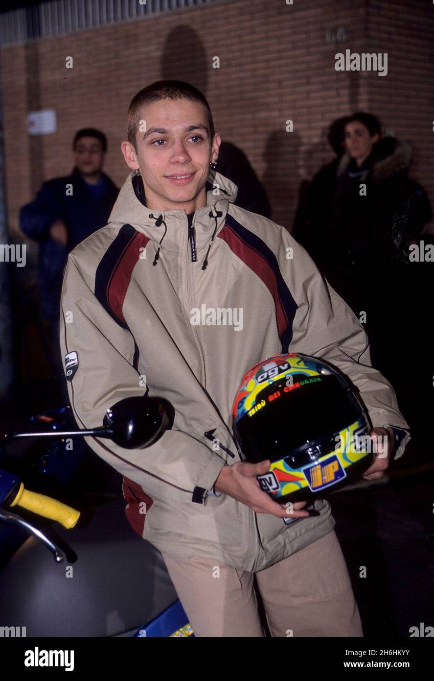 Mailand, Italien. November 2000. Milan, 90er Archiv auf dem Foto: Valentino  Rossi © fotostore Quelle: Independent Photo Agency/Alamy Live News  Stockfotografie - Alamy