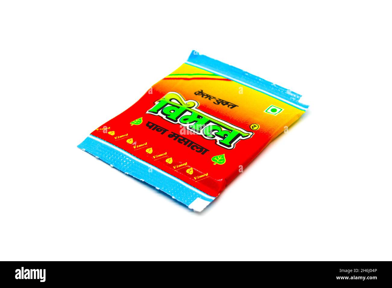 Noida , Utter pardesh , Indien - oktober 18 2021 , Kautabak , Ein Bild von Kautabak auf weißem Hintergrund mit selektivem Fokus in noida Stockfoto