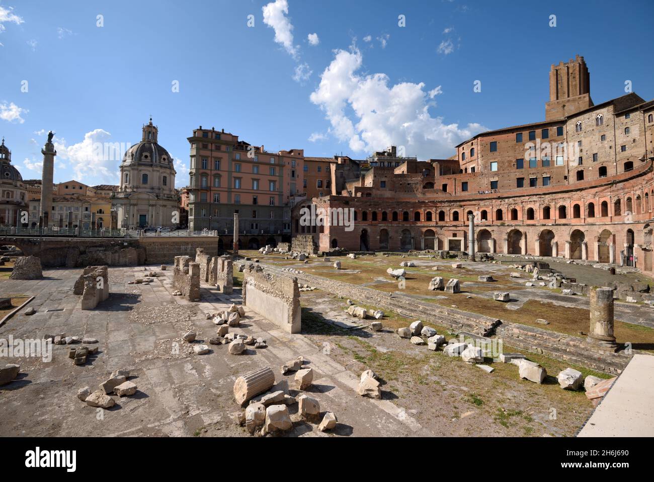 Trajan's Forum and Market, Rom, Italien Stockfoto