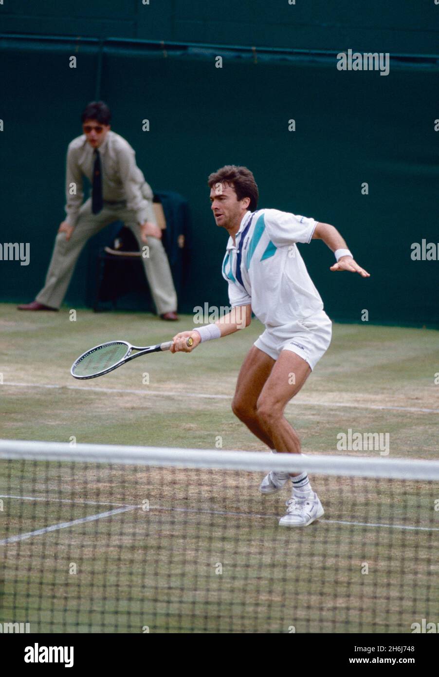 Australischer Tennisspieler Wally Masur, Wimbledon, Großbritannien, 1990er Jahre Stockfoto