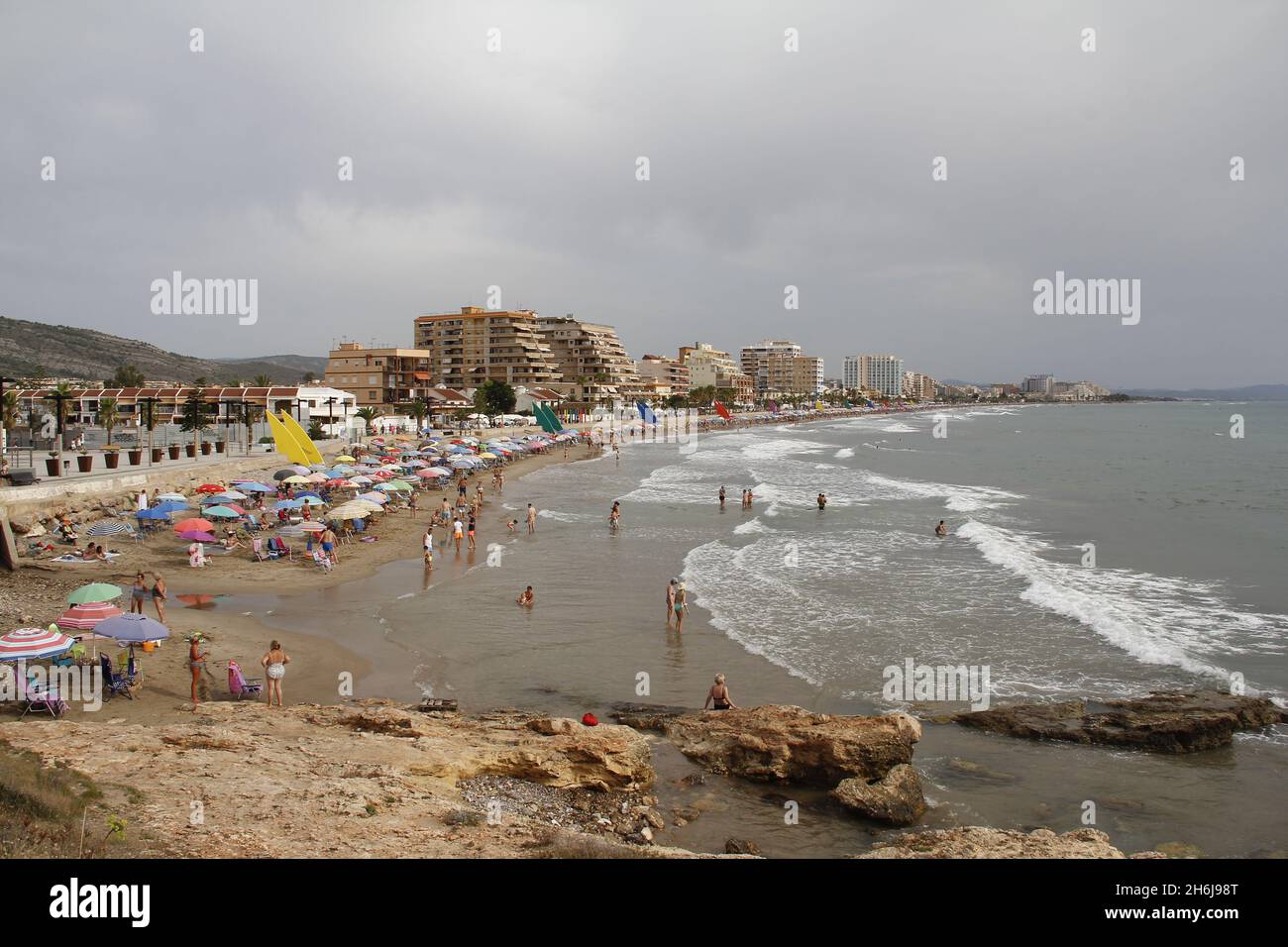 Playa de Oropesa del Mar Stockfoto