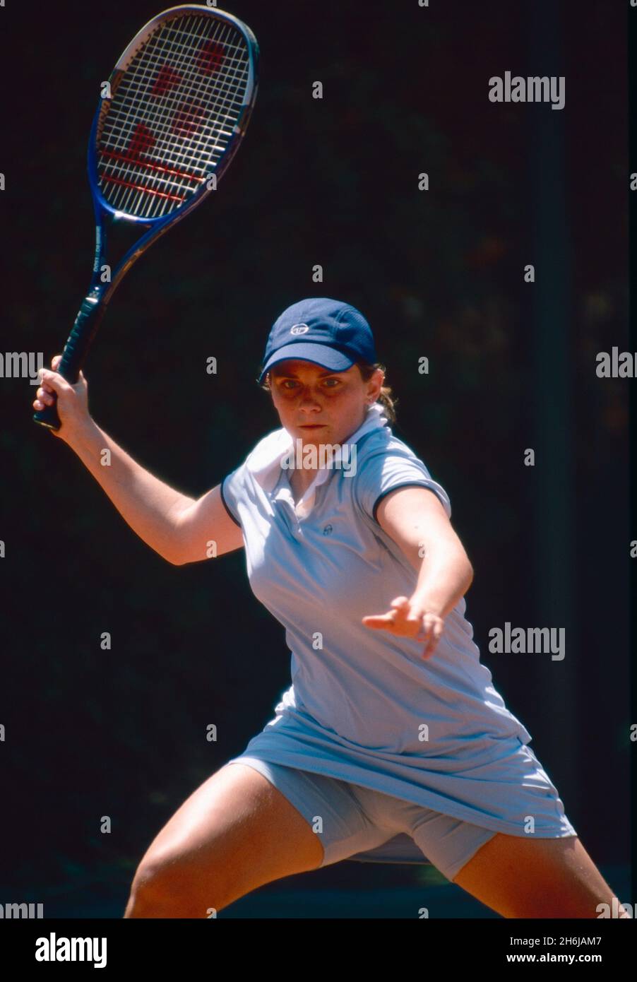 Italienische Tennisspielerin Roberta Vinci, Italienische Open 2001 Stockfoto