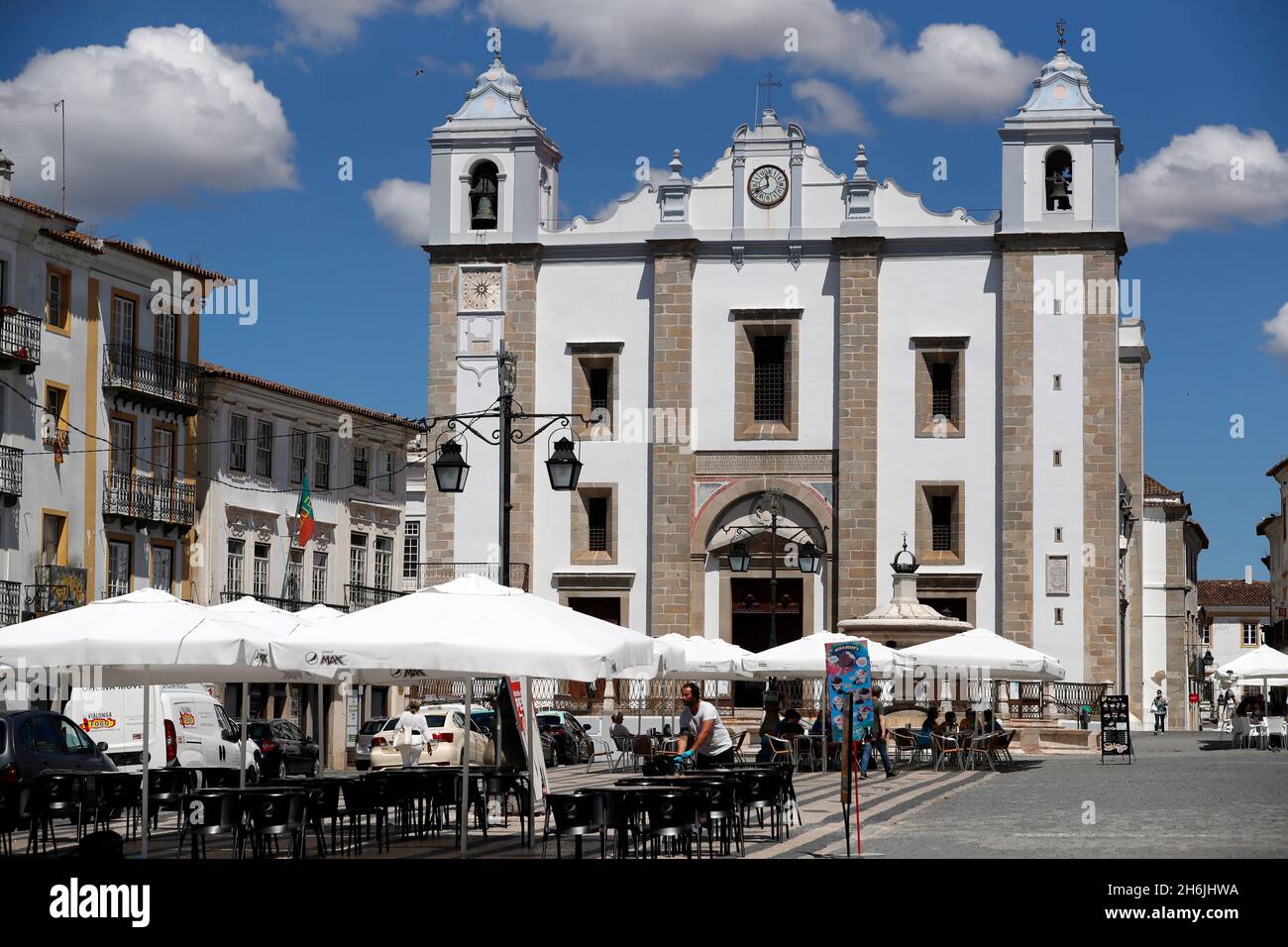 Johannes-der-Täufer-Kirche, Evora, Alentejo, Portugal, Europa Stockfoto