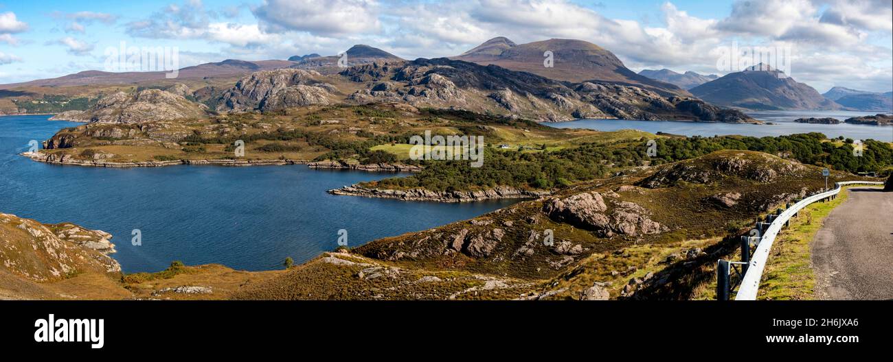 Loch Torridon, North West Highlands, Schottland, Vereinigtes Königreich, Europa Stockfoto
