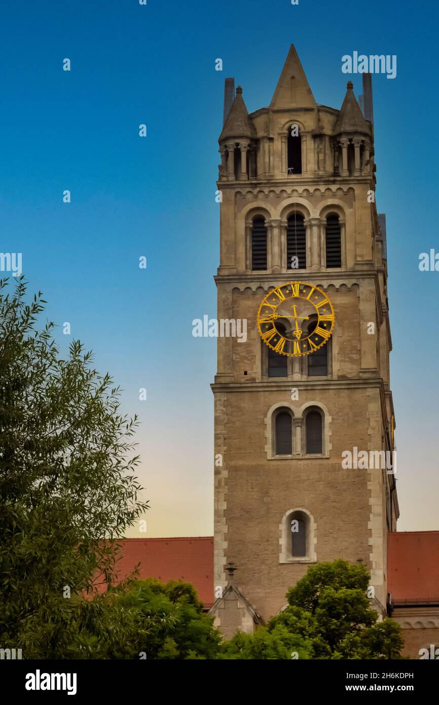 St. Maxemilian in München Stockfoto