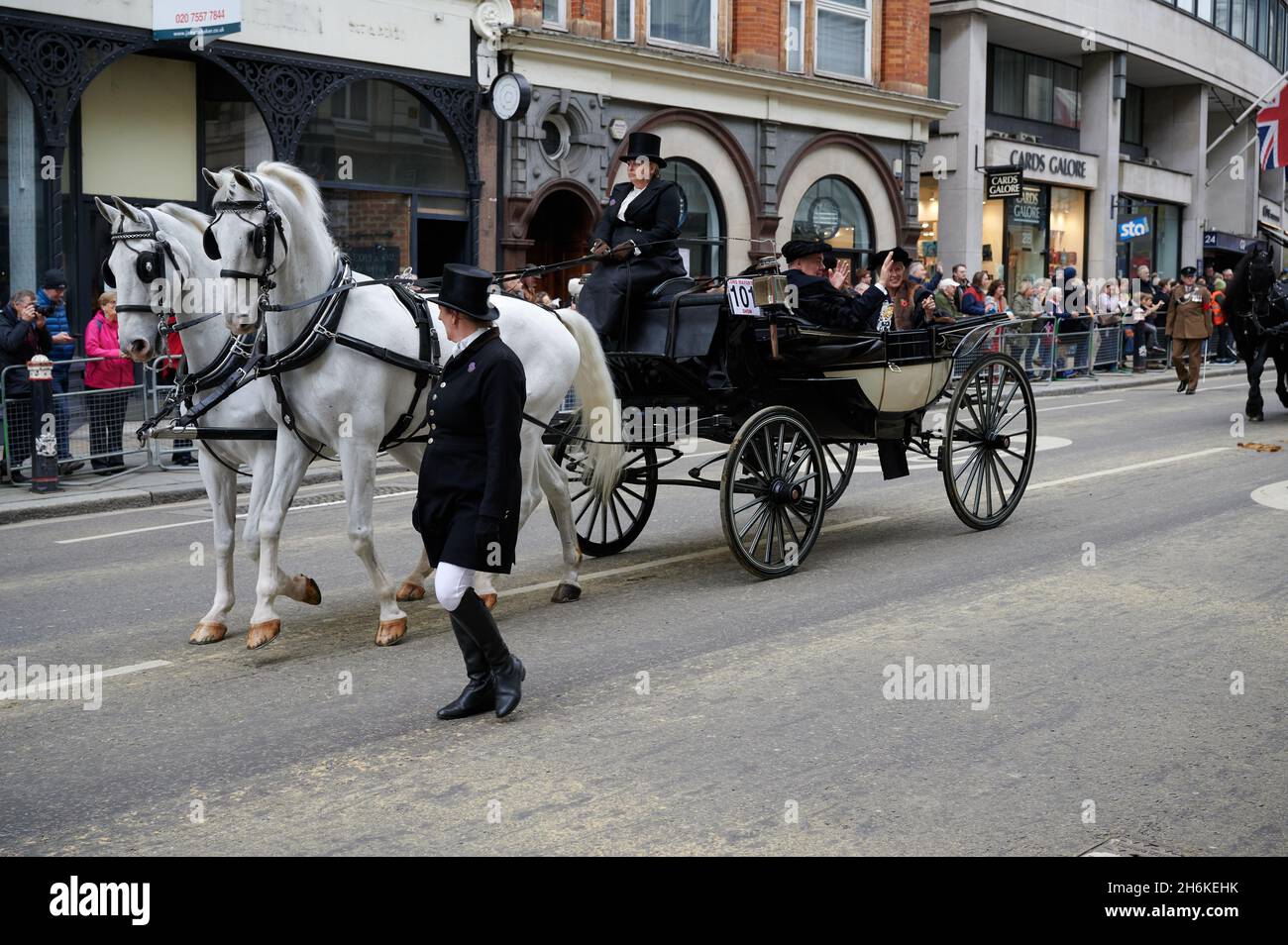 London, Großbritannien, die Lord Mayor Show, die am 13. November 2021 stattfand Stockfoto
