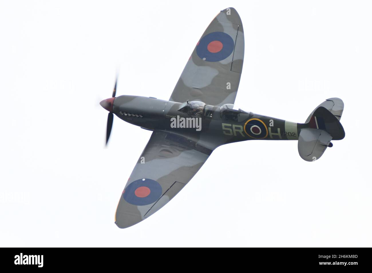 Spitfire-Display Stockfoto