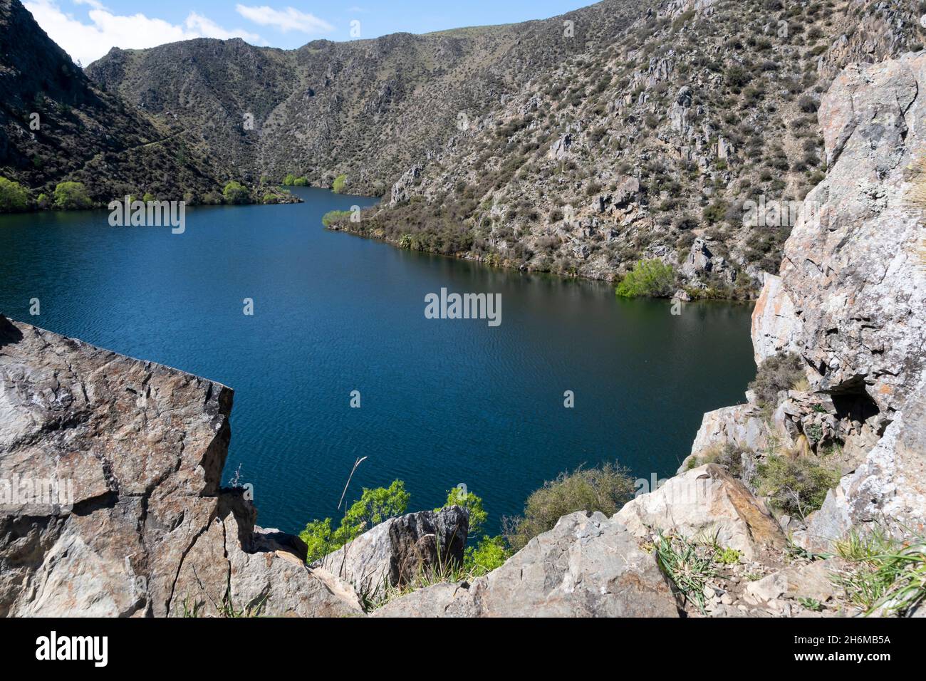 Deep Stream, Lake Aviemore, South Canterbury, South Island, Neuseeland Stockfoto