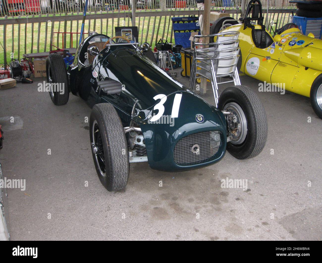 #31 1952 HWM im Besitz von Julian Sutton, angetrieben von Julian Sutton bei Goodwood Revival, 18th. September 2009. Stockfoto