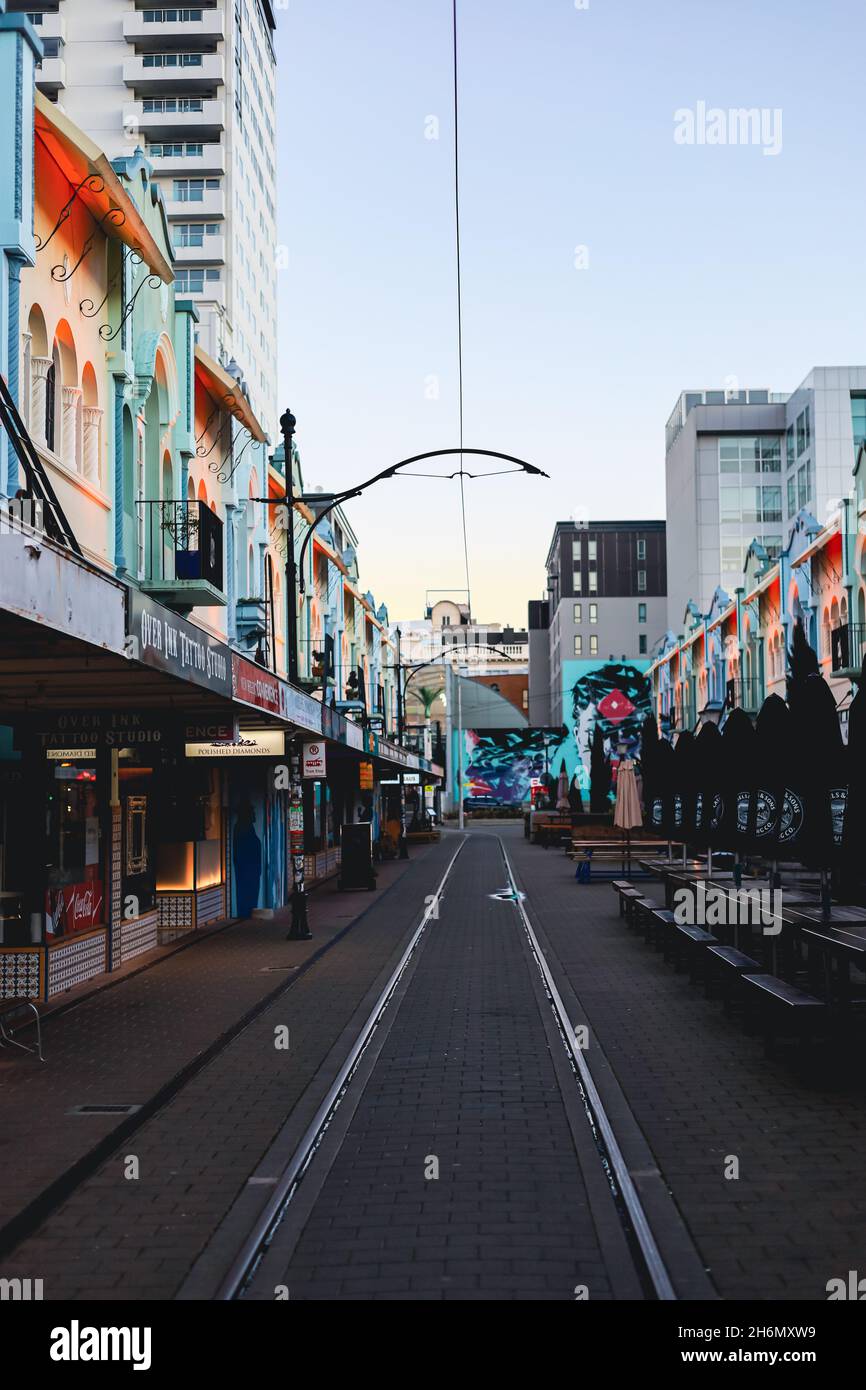 Stadtarchitektur Stockfoto