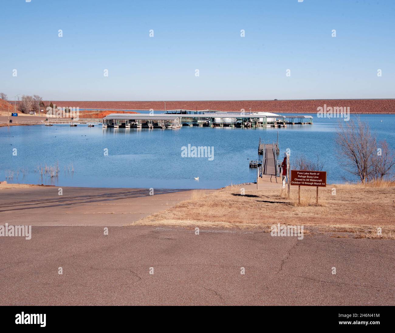 Foss State Park, Foss, OK. Stockfoto