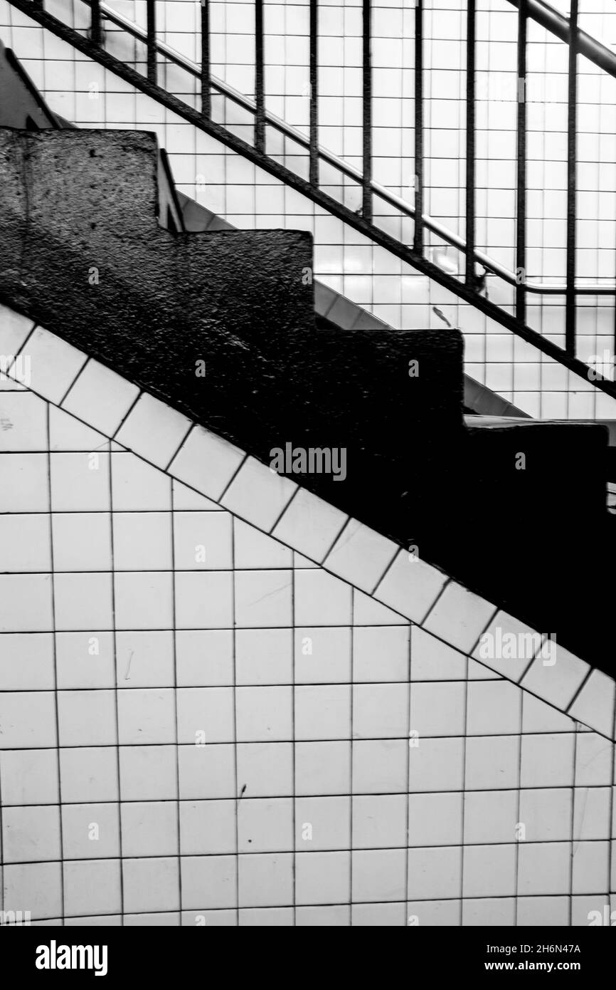 Treppenstufen Stockfoto