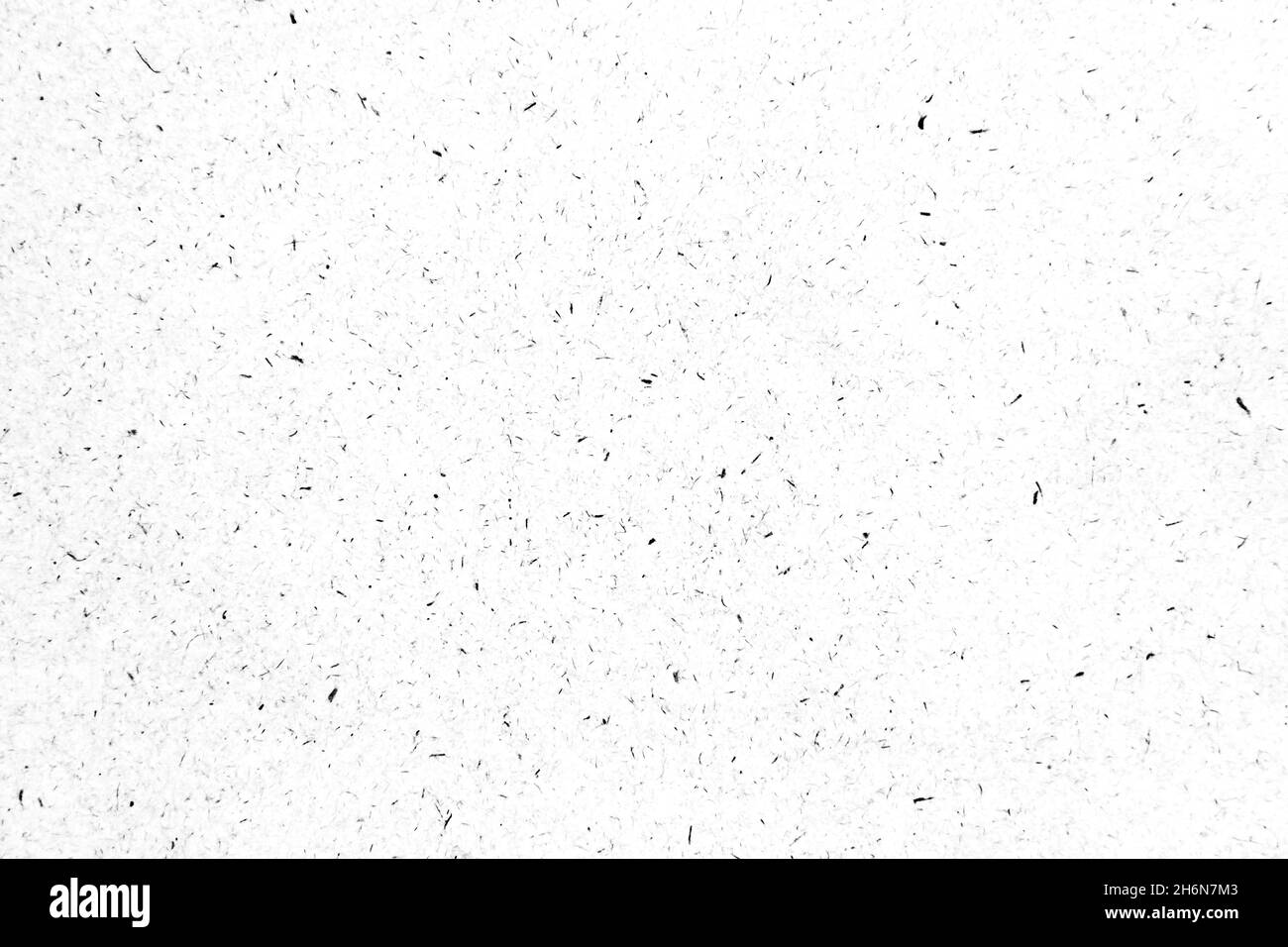 Schöne Papierstruktur. Filigrane und realistische Papiertextur. Für Ihre Projekte, Branding, Verpackung, Druckprojekte. Bastelpapier, Basteltextur, gealtertes Papier. Papierstruktur mit Flusen Stockfoto