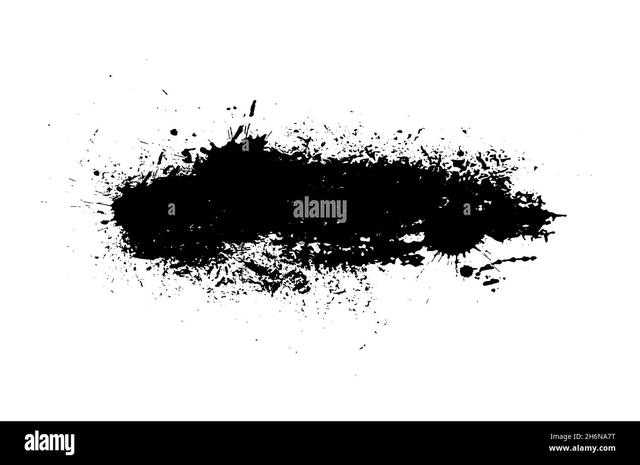 Farbflecken schwarzer Fleck-Hintergrund. Vektor Stock Vektor