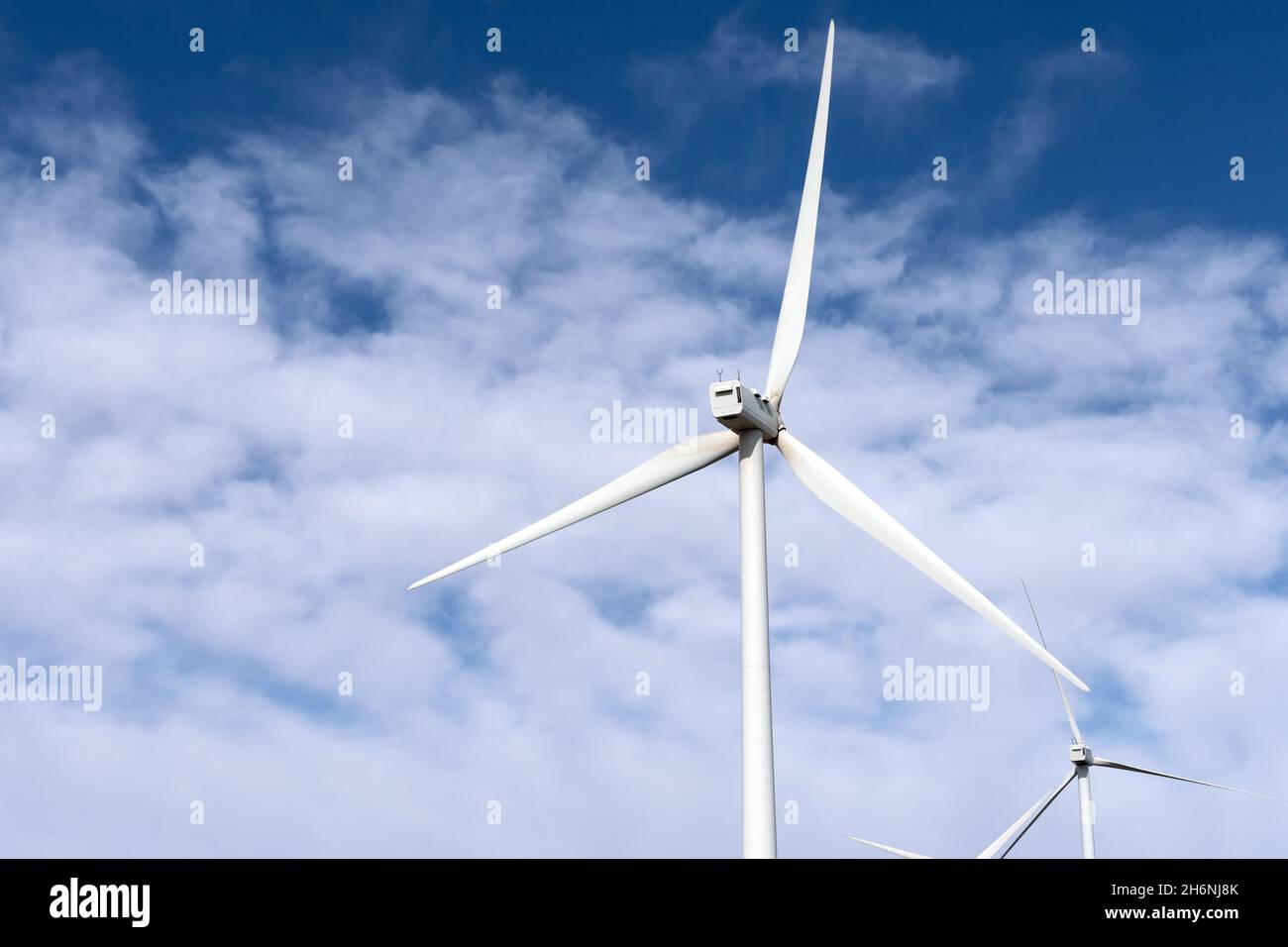 Windkraft, Alternative zum Klimawandel Stockfoto