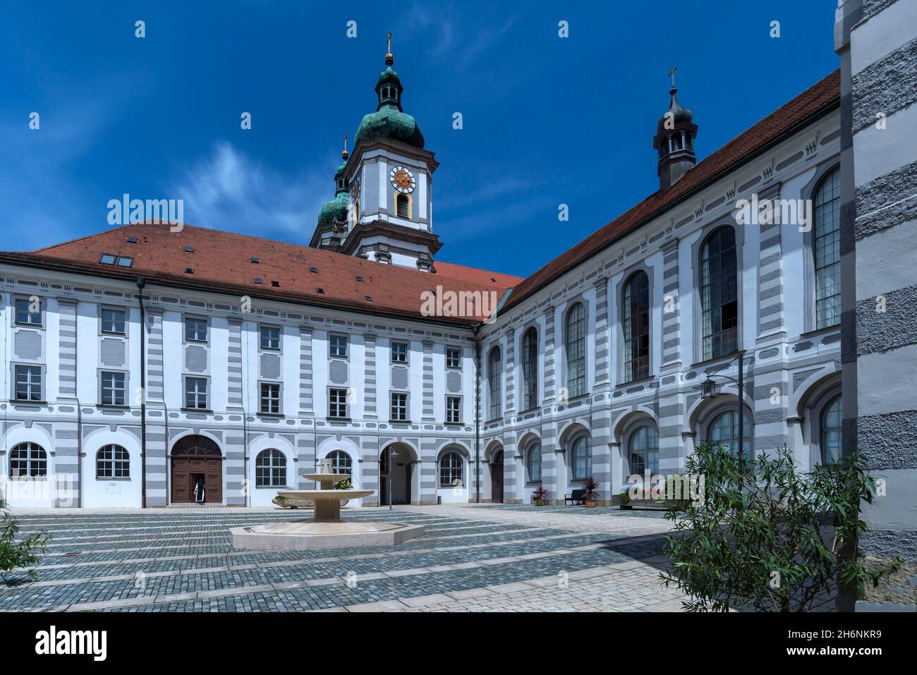 Stiftsbasilika, Kloster Waldsassen, Gründungsjahr 1133, Waldsassen, Oberpfalz, Deutschland Stockfoto