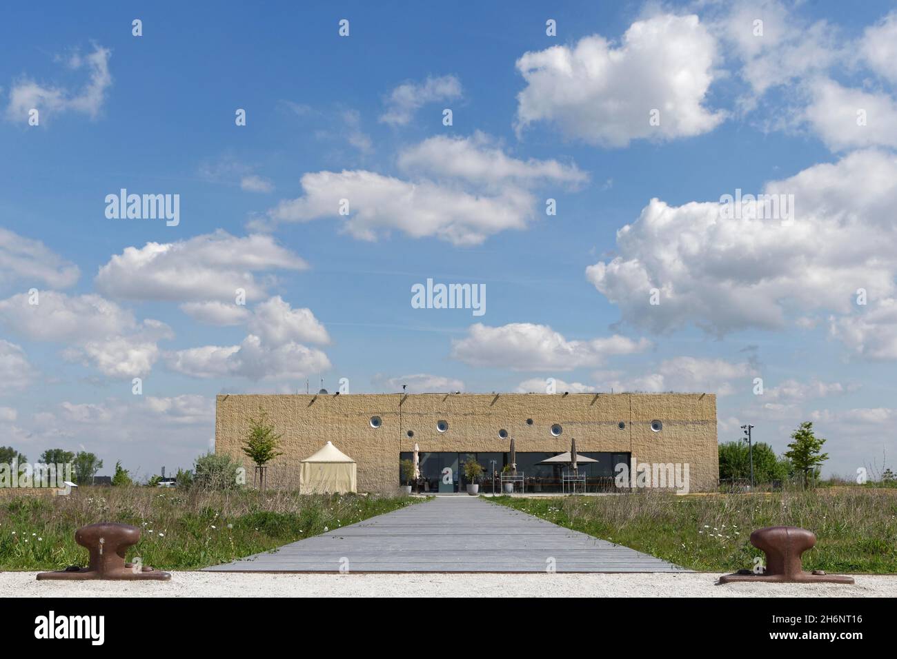 Forum Terra Nova, Tagebau Hambach, Elsdorf, NRW, Deutschland Stockfoto