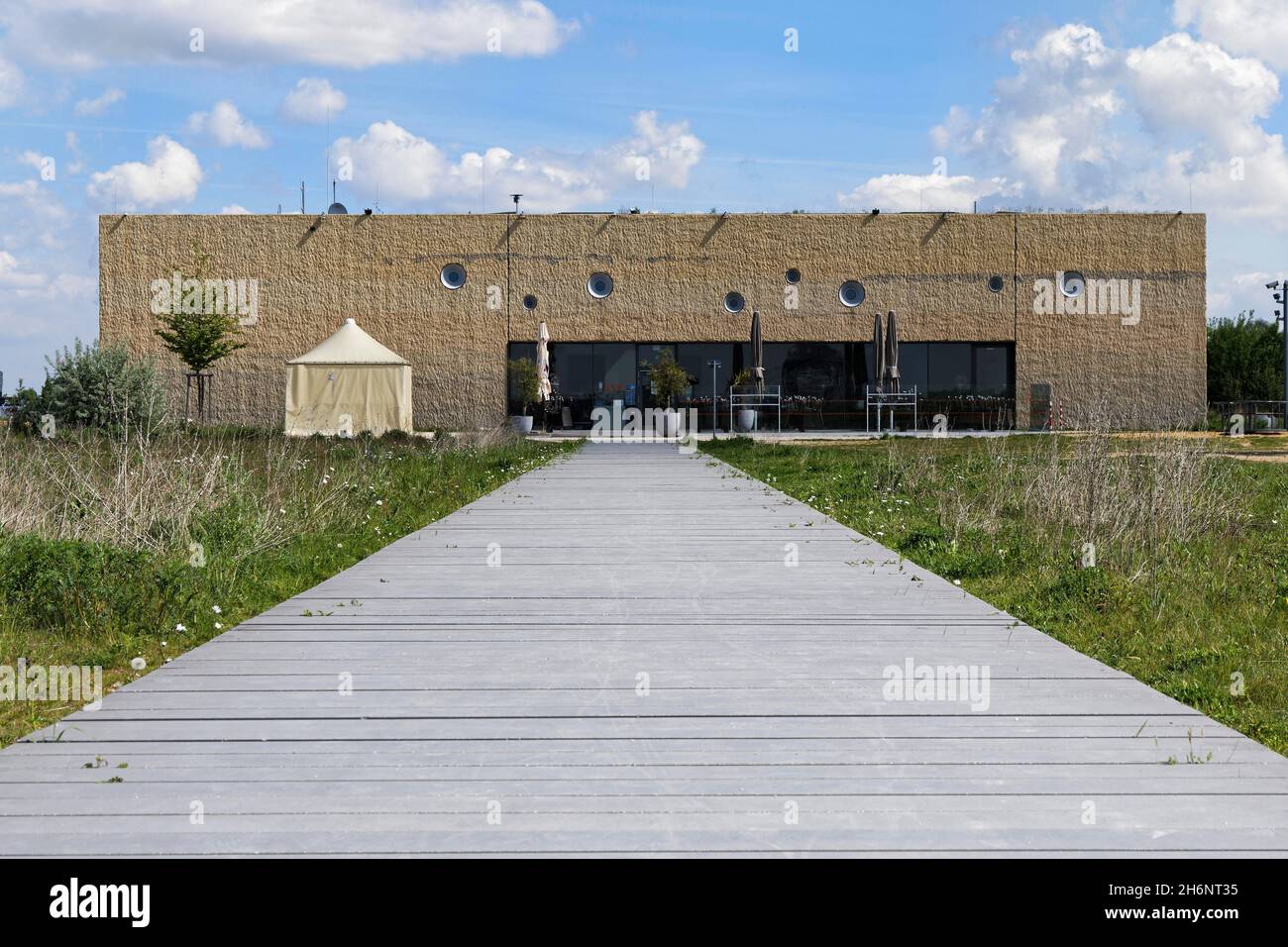 Forum Terra Nova, Tagebau Hambach, Elsdorf, NRW, Deutschland Stockfoto