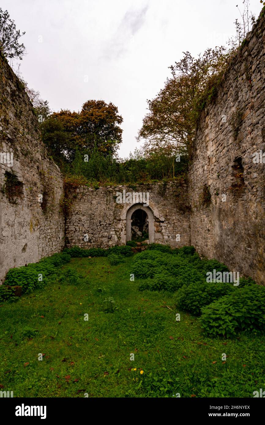 Ländliche Landschaften im Landesinneren von Asturien Stockfoto