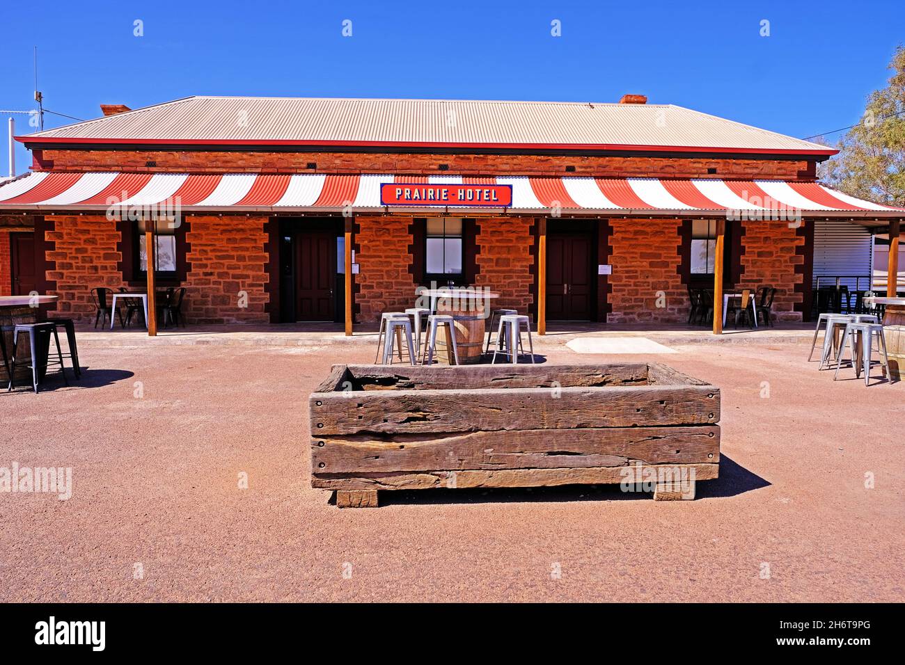 Das Prarie Hotel in der Region Flinders Ranges in Südaustralien Stockfoto