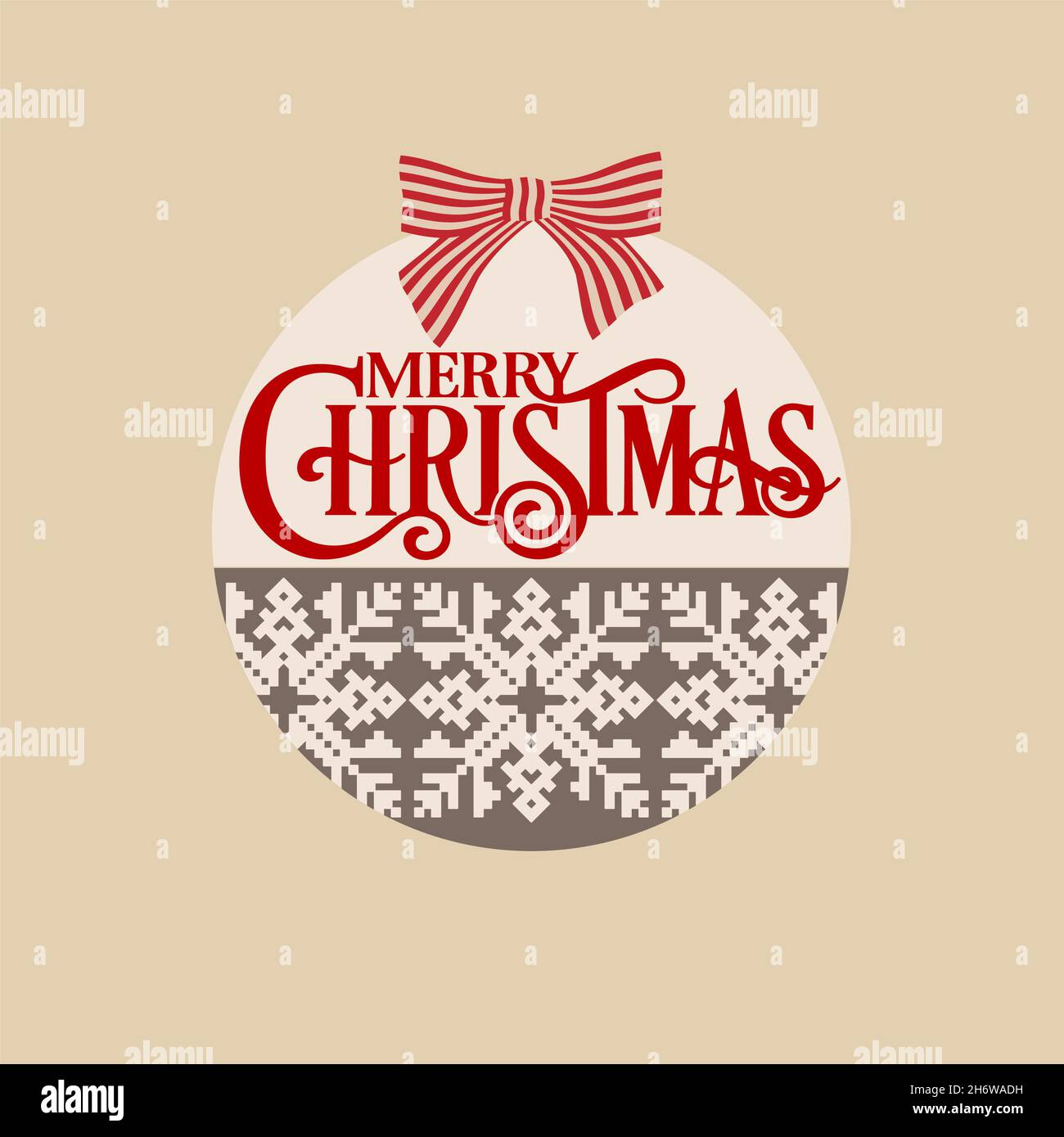 Vektor für Weihnachtskranz. Weihnachtliche Türaufhängung für Laserschnitt, Papierschnitt oder Abziehbild. Weihnachten Dekoration Vektor-Datei. Weihnachtsschmuck-Feilen zum Schneiden. Stock Vektor