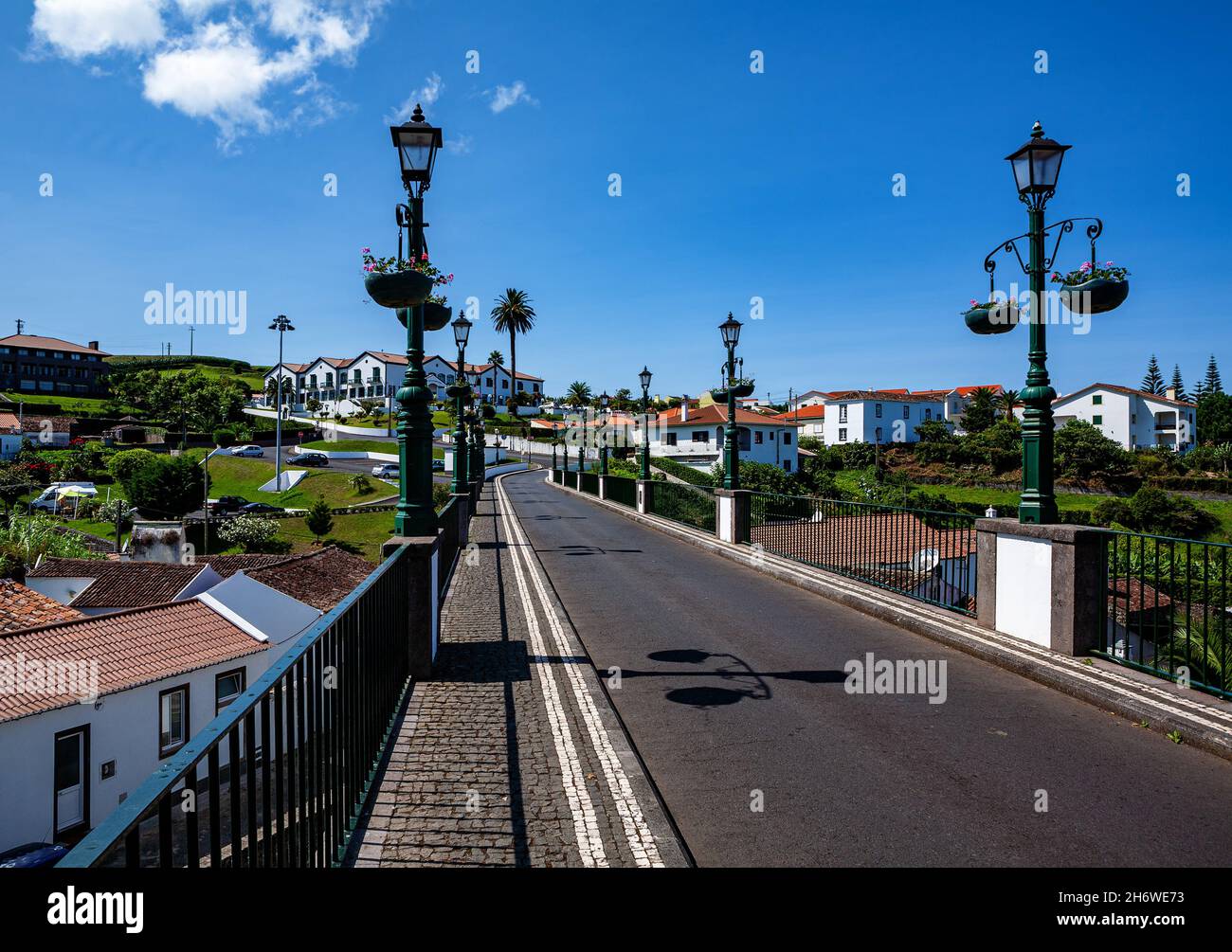Ponte dos Sete Arcos, Seven Arches Bridge, Nordeste, São Miguel Island, Azoren, Açores, Portugal, Europa. Stockfoto