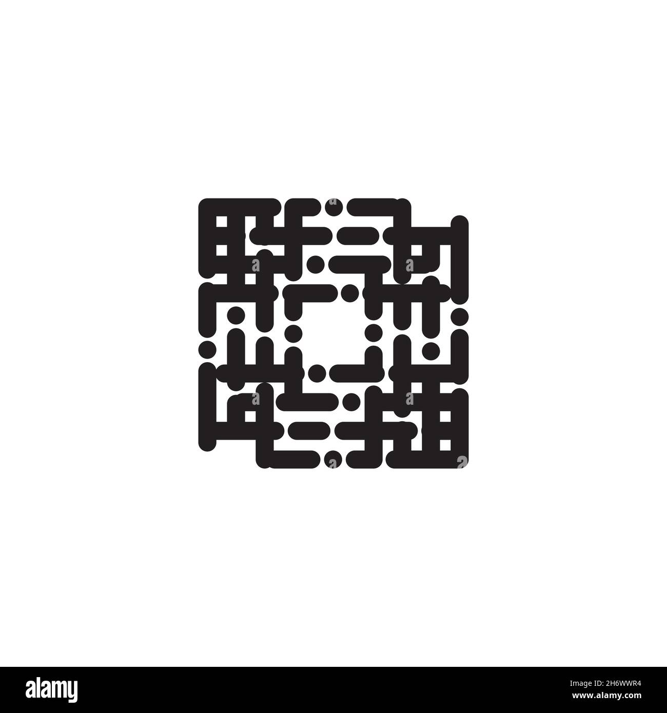 Tippen Sie auf das Symbol id flach. Einfaches Stil Fingerabdruck Poster Hintergrund Symbol. Logo-Design-Element. T-Shirt-Druck. Vektor für Aufkleber. Stock Vektor