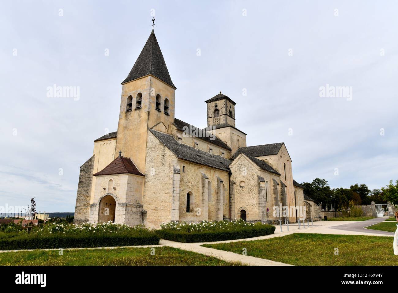Kirche Saint Vorles in Chatillon-sur-seine in Frankreich, Europa, 2021 Stockfoto