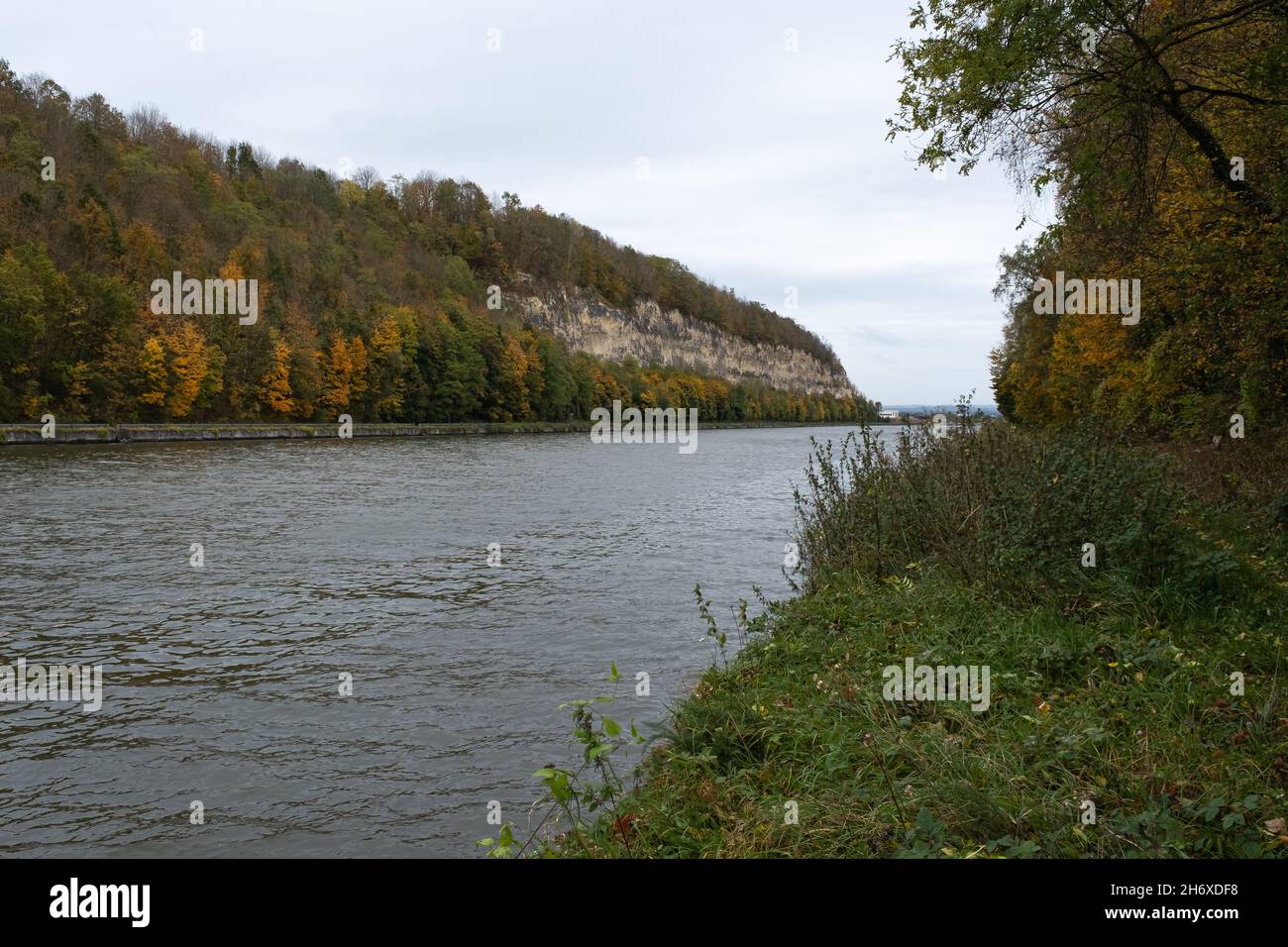 Eben-Emael, Belgien - 30. Oktober 2021. Fort Eben-Emael war eine der größten Festungen Europas. Ein immenser unterirdischer Komplex. Limburg Provi Stockfoto