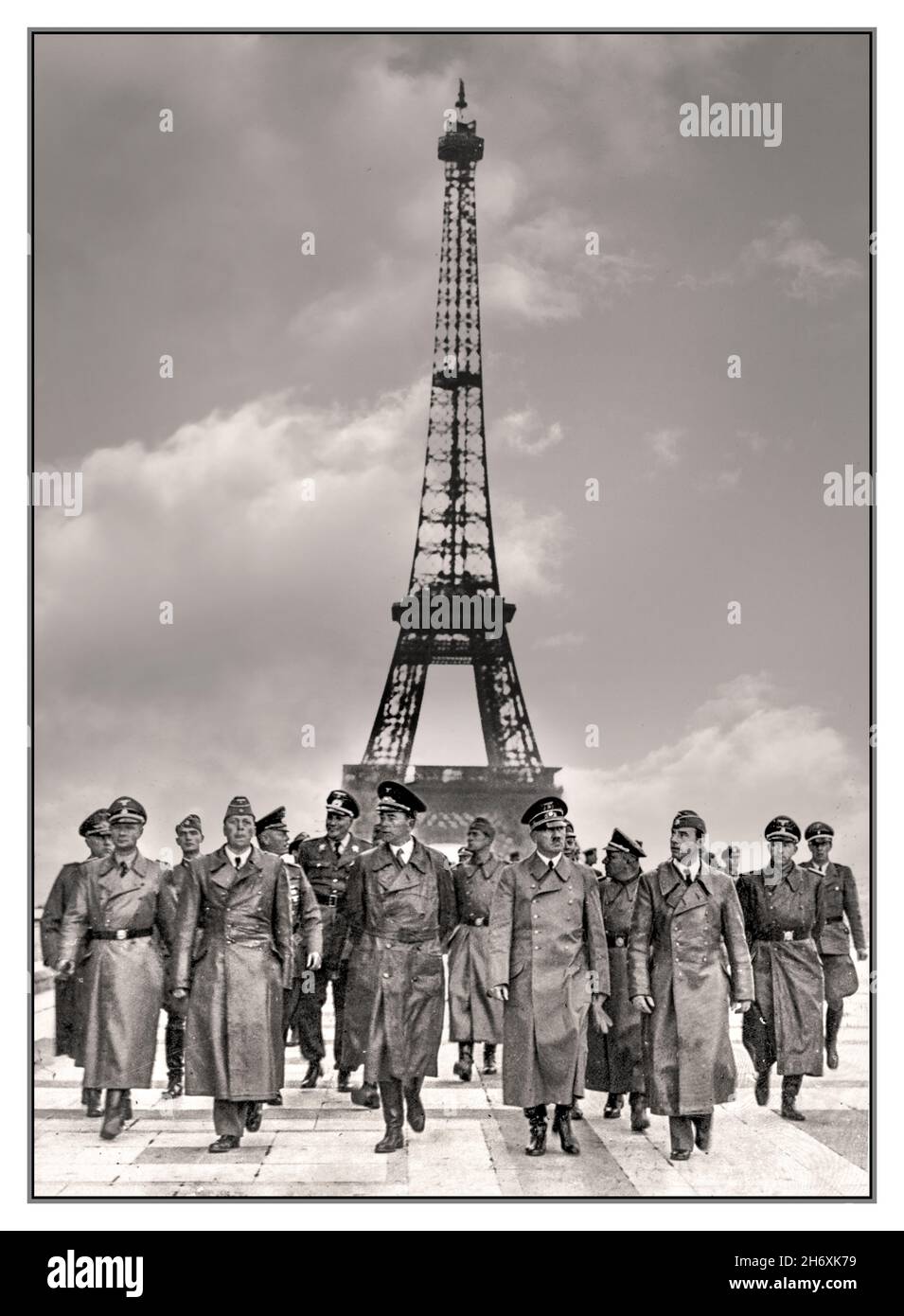Wehrmacht Souvenir-Anhänger Besetzung von Paris 14. Juni 1940
