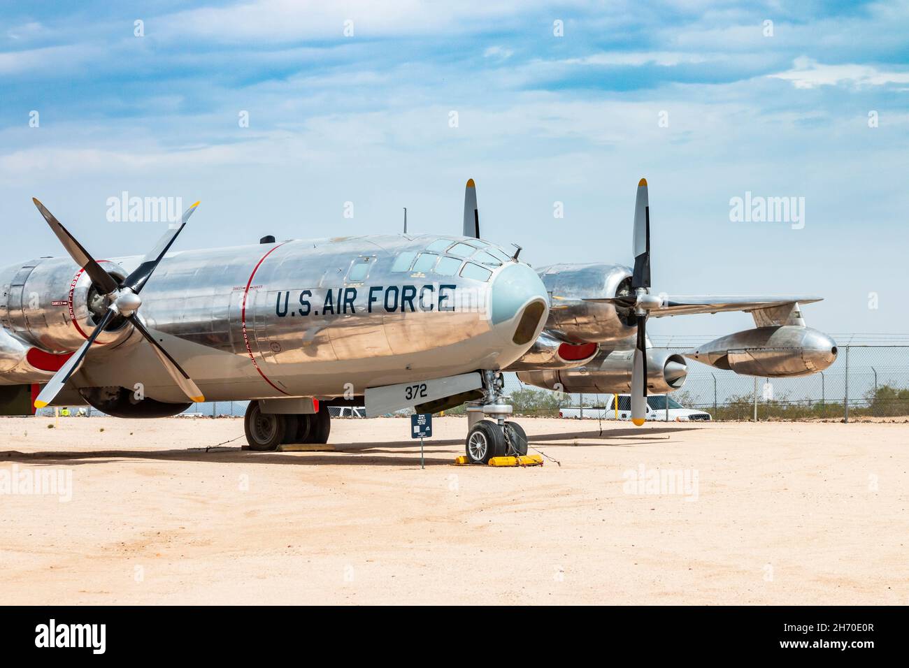 Flugzeug im Pima Air & Space Museum Stockfoto
