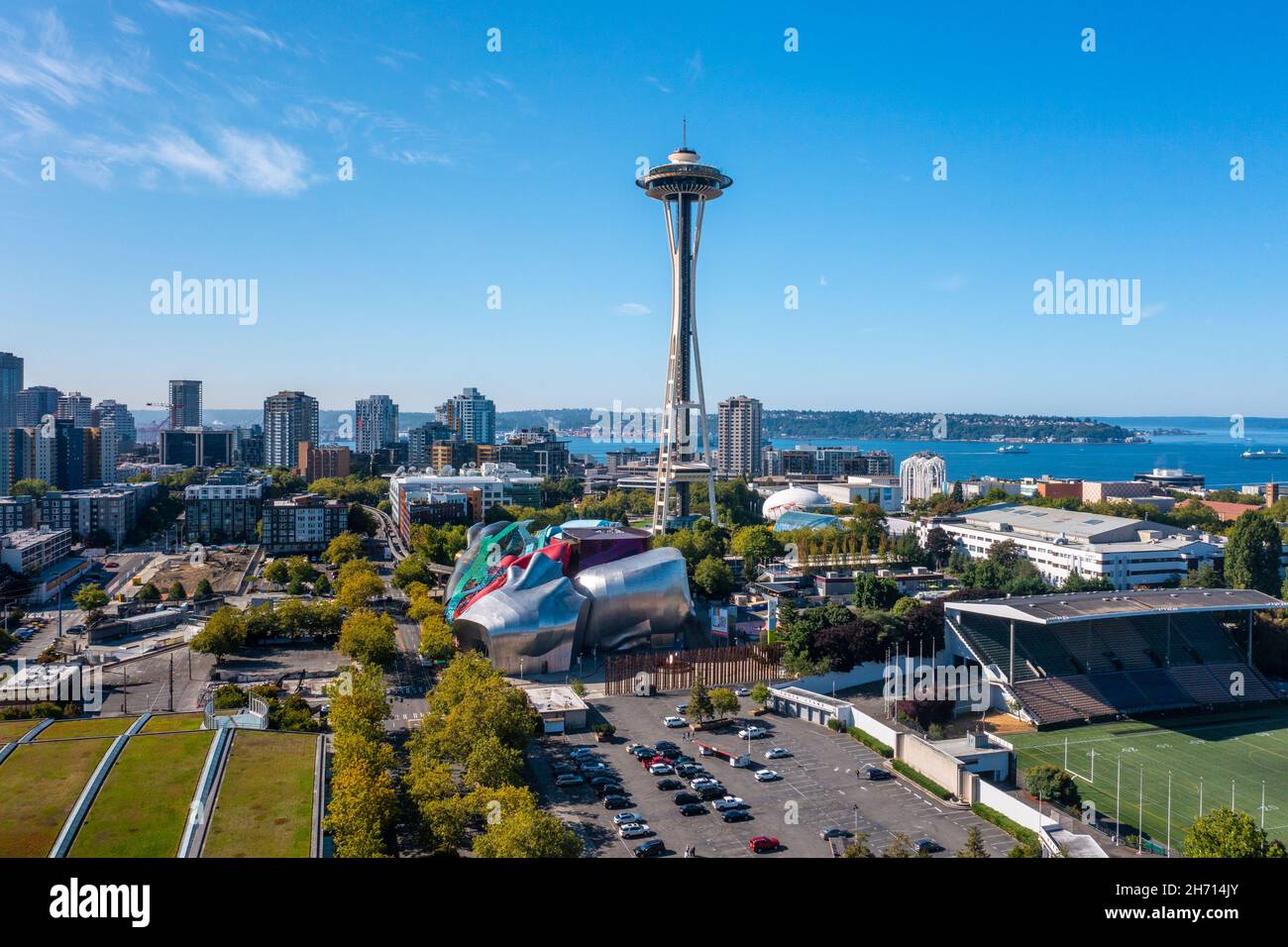 Space Needle, Seattle, Washington, USA Stockfoto